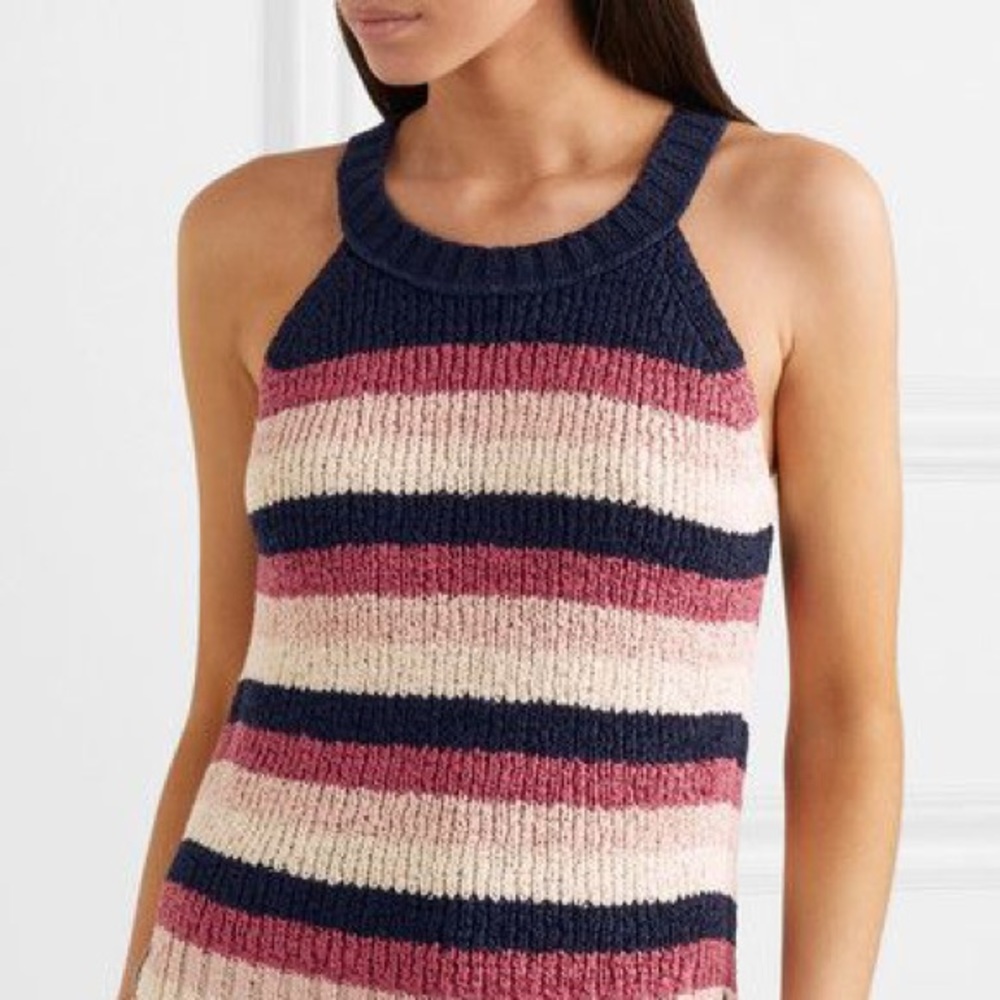 J.Crew Stripped Sweater Tank Small